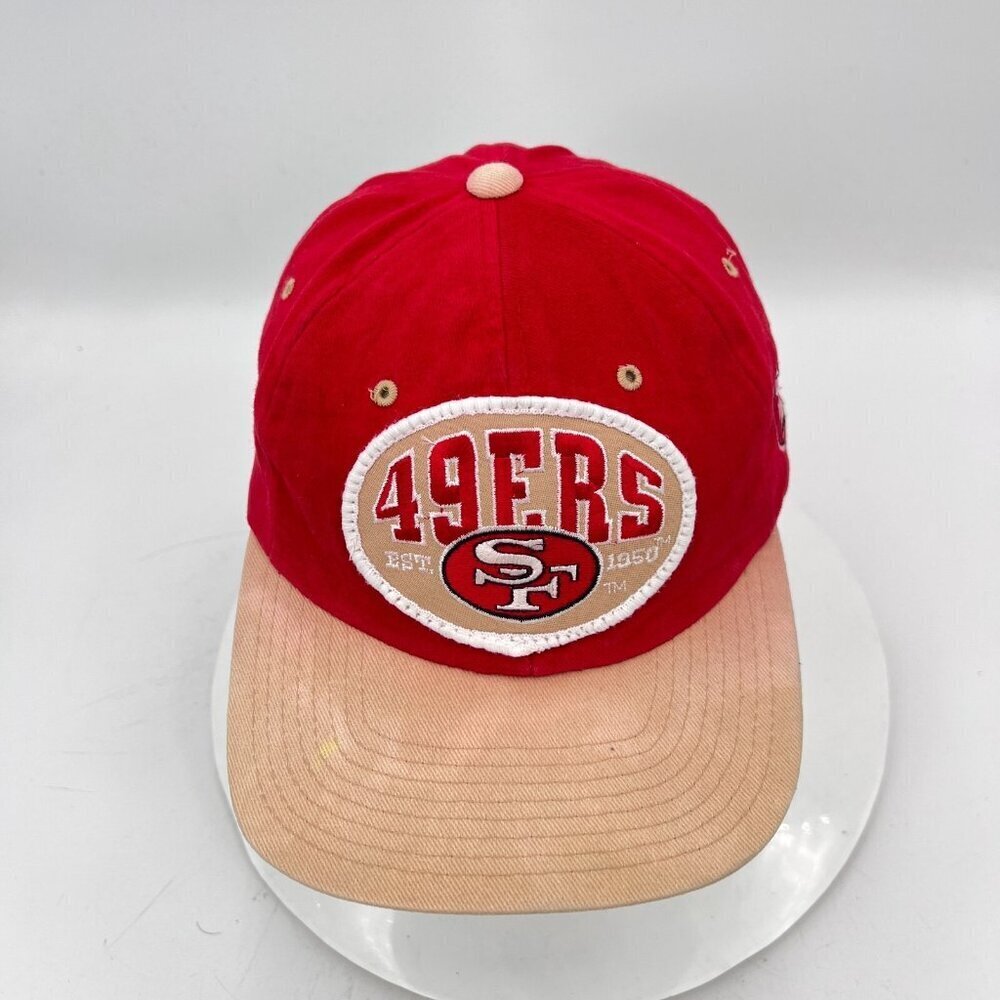 San Francisco 49ers American Needle Nutmeg Mills Team NFL Baseball Cap Hat - Picture 2 of 9